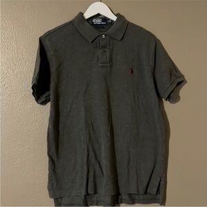 Polo by Ralph Lauren Men's Gray Polo Shirt